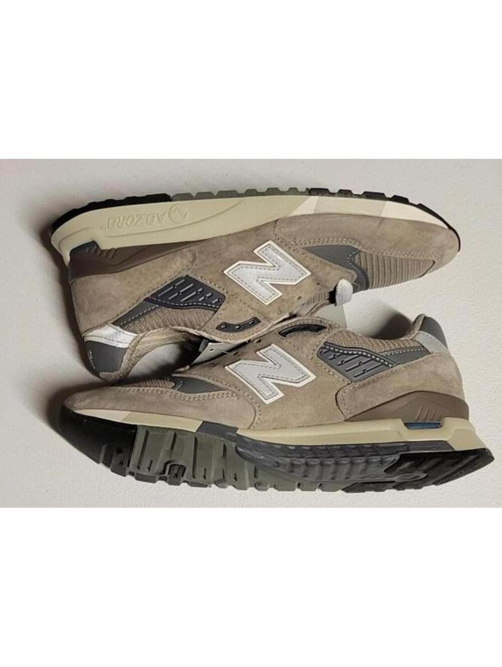 Youth 6, Women's 7.5 New Balance 998 Made in USA, New No Box Gray/Silver U998GR